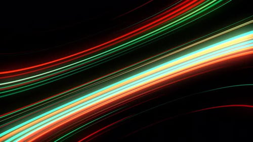 Abstrakte leuchtende Kurve Speed Light Lines