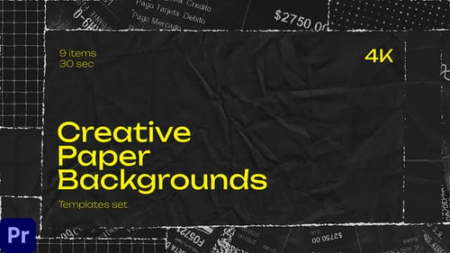 Creative Paper Backgrounds MOGRT