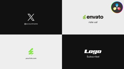 Revelación minimalista del Logo de DaVinci Resolve