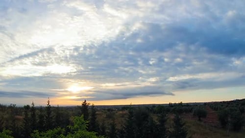 Sunrise and Clouds