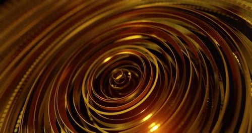 Fondo corporativo abstracto de movimiento circular con textura y luces.