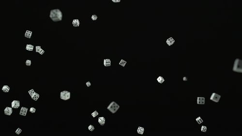 Dice rolling, Slow Motion