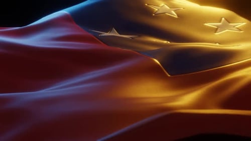 Samoa - Stylized Flag