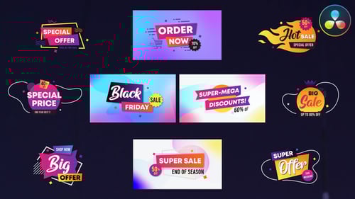 Dynamic Sales Badges and Animated Discount Titles