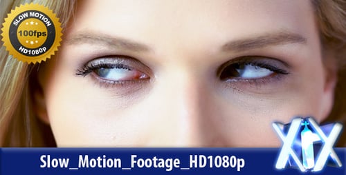 Woman's Beautiful Eyes With Makeup Close-Up