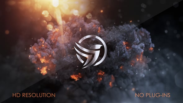 Dramatic Cinematic Title Reveal with Explosive Effects, Titles ft. 3d ...