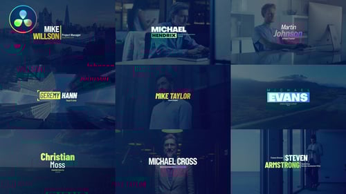 Modern Titles | DaVinci Resolve