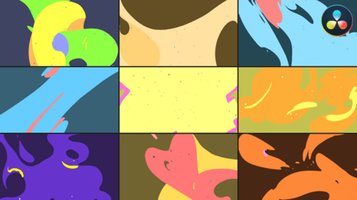 Abstract Colorful Seamless Transitions | DaVinci Resolve