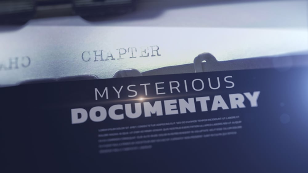 Cinematic Documentary Intro with Vintage Film Grain Effects, Broadcast ...