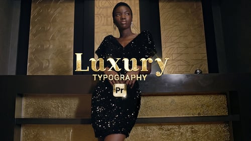Luxury Typography for Premiere Pro
