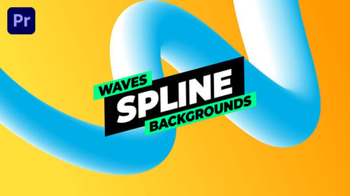 Fondos de Waves Spline