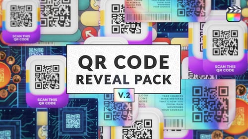 QR Code Reveal Pack 2 - FCPX