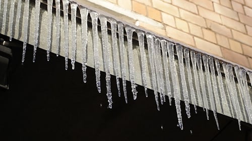 Icicles First Day Of Spring