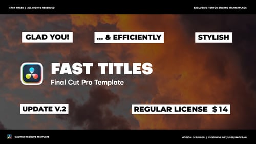 Fast Titles | DaVinci Resolve
