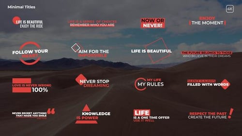 Modern Text Reveals and Lower Thirds