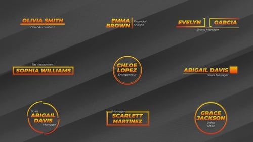 Minimal Titles Davinci Resolve.