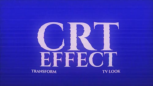 CRT Effect