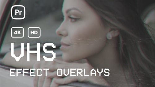 VHS Effect Overlays for Premiere Pro