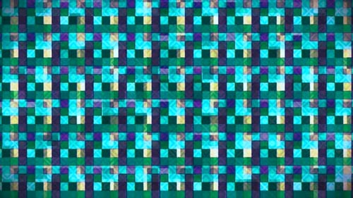 Dynamic Abstract Geometric Square Loop Background