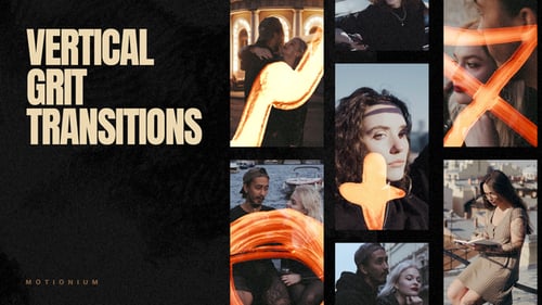 Vertical Grit Transitions