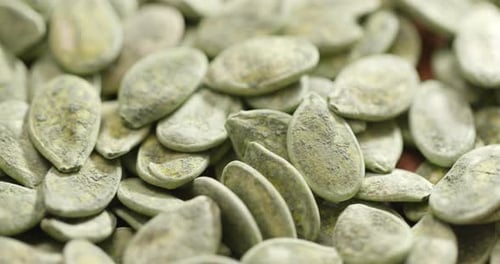 Green pumpkin seed
