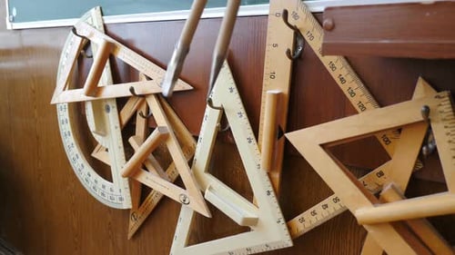 Set of Big Rulers for Teachers