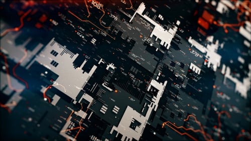 High Tech Background 4 K