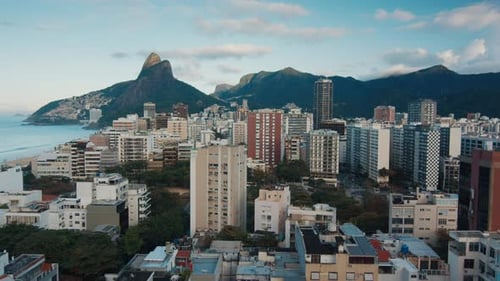 Timelapse da cidade do Rio de Janeiro vista de Ipanema