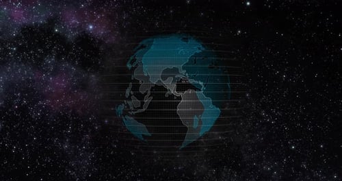 Earth View From Outer Space