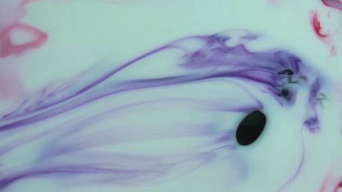 Pintura abstrata de cores sacrais