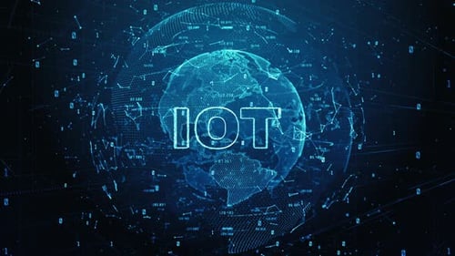 Internet des objets Iot Concept 941