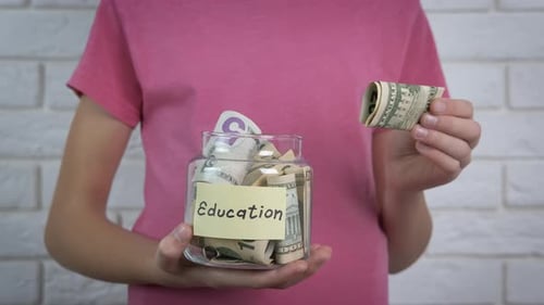 The Teenager Is Saving Up for Education