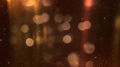 Bokeh Lights Particles Background