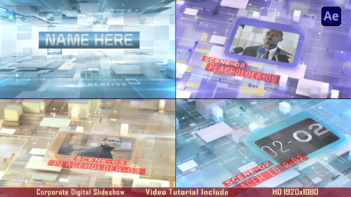 Corporate Sci-Fi Digital Slideshow