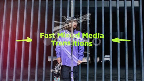 Fast Mixed Media Transitions | MOGRT