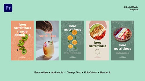 Reels de Instagram sobre bebidas nutritivas