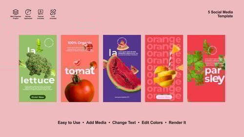 Organic Food Instagram Reels