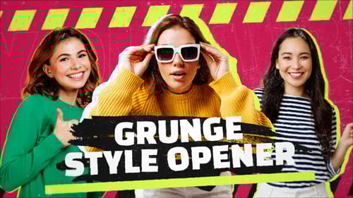 YouTube Blog Intro || Grunge Intro