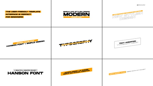 Modern Titles \ FCPX & Apple Motion