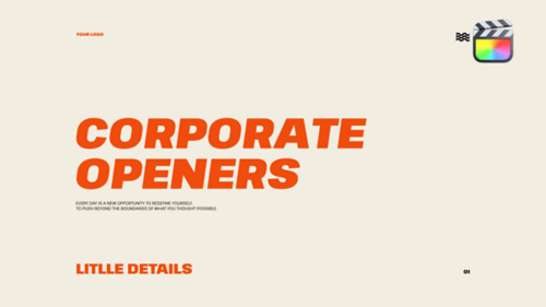 Dynamic Modern Bold Titles Pack with Kinetic Typography