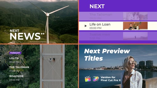 Next Preview Titles | FCPX