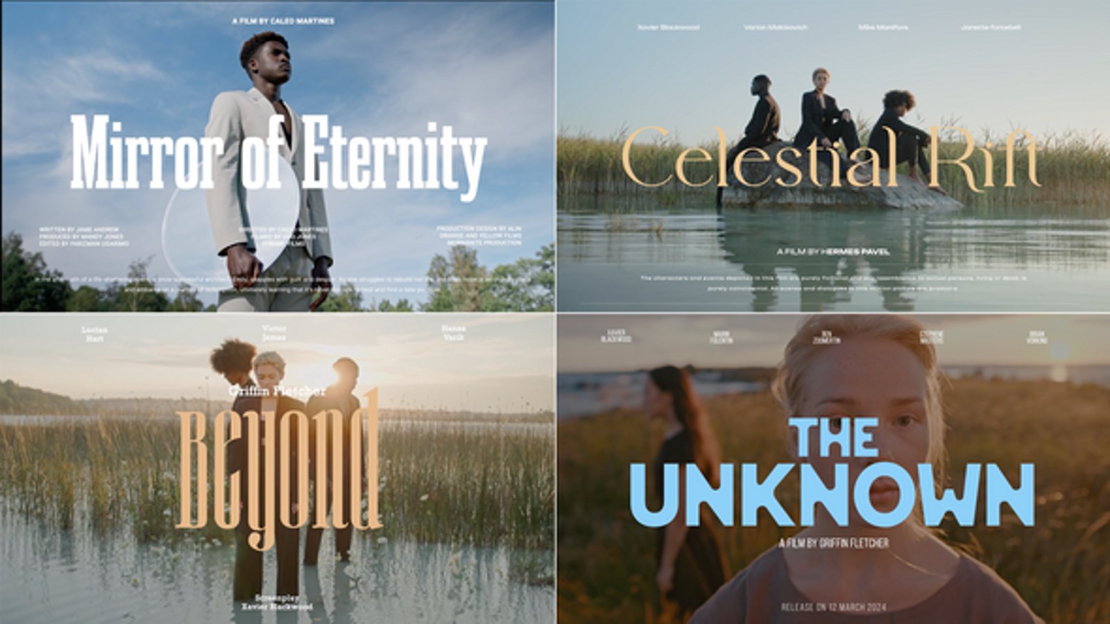 Dynamic Cinematic Titles with Elegant Typography Reveals, Titles ft ...
