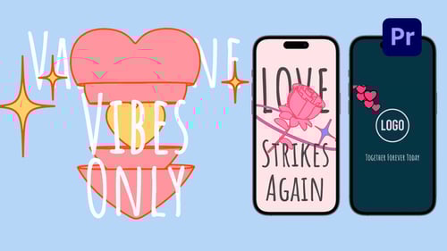 Sweet Valentine's Greetings In Motion