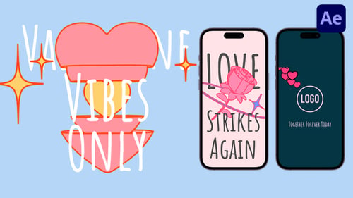Sweet Valentines Greetings in Motion