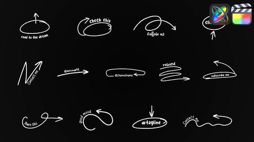 Arrows Titles for FCPX