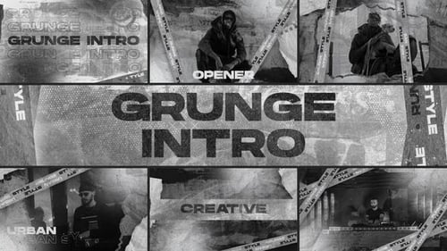 Grunge Intro | MOGRT