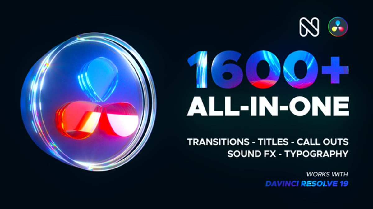 Transitions Library for DaVinci Resolve, Broadcast Packages ft. zoom ...