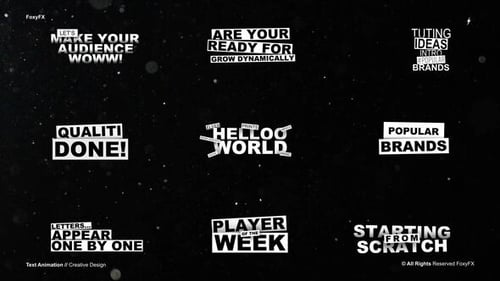 Text Animation // After Effects