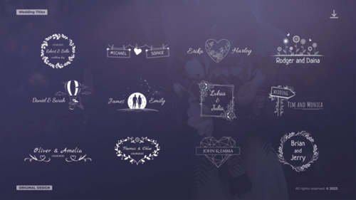 Wedding Titles Part 1 | Premiere Pro