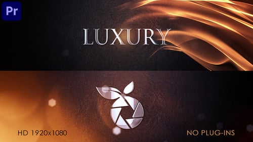 Luxury Logo Intro for Premiere Pro